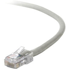 Belkin RJ45 Category 5e Patch Cable 14 ft Category 5e Network Cable - First End: 1 x RJ-45 - Male - Second End: 1 x RJ-45 - Male - Patch Cable - Gray - 1 Each