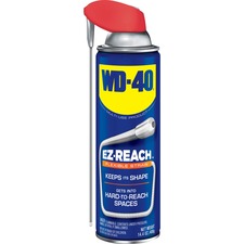 WD-40 EZ Reach Flexible Straw Lubricant 14.4 fl oz (0.5 quart) - Corrosion Resistant, CFC-free, Mercury-free, Lead-free, Cadmium-free, HCFC-free - Blue - 1 Each