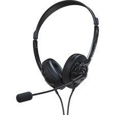Spracht ZUM ZUM350B Headset Stereo - Mini-phone (3.5mm), Sub-mini phone (2.5mm) - Wired - Over-the-head - Binaural - Circumaural - Noise Cancelling Microphone