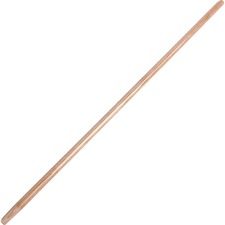 Ettore Floor Squeegee Wooden Pole Handle 54" Length x 1" Diameter - Natural - Wood - 1 Each