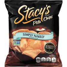 Stacy's Baked Pita Chips No Artificial Flavor, No Artificial Color, Low Fat, No MSG - 24 / Box