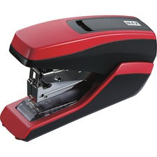 MAX HD-55FL Half-strip Stapler Staples Upto 35 Sheet of 80g/m&#178; Paper - Holds Upto 100 Staple - Half Strip - Staple Size:  - 24/0.24" , - 26/0.24" - 1.34" Throat Depth - Red, Black - 1 Each