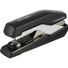 Swingline Omnipress 60 Stapler Staples Upto 60 Sheet - Holds Upto 210 Staple - Full Strip - Staple Size: 0.31" - Black, Gray - 1 Each