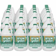 Simple Green Industrial Cleaner/Degreaser For Multipurpose, Multi Surface - Concentrate - Liquid - 128 fl oz (4 quart) - Original Scent - Non-abrasive, Non-flammable - Green - 168 / Pallet