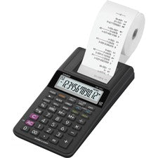 Casio HR-10RC Printing Calculator 2 lps - Battery Powered, Portable Printing/Display - 12 Digits - Battery Powered - 1.7" Height x 4" Width x 8.2" Length - Handheld - 1 Each