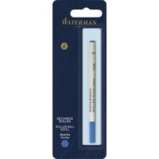 Waterman Fine Point Rollerball Pen Refill Fine Point - Blue Ink - 1 Each