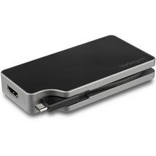 StarTech.com DVI/HDMI/Mini DisplayPort/USB/VGA Audio/Video Cable 1 x 24-pin USB Type C - Male - 1 x 15-pin HD-15 - Female, 1 x 29-pin DVI-I Digital Video - Female, 1 x 19-pin HDMI 2.0 Digital Audio/Video - Female, 1 x 20-pin Mini DisplayPort 1.2 Digital A