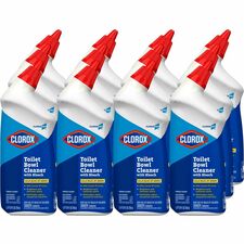 CloroxPro&trade; Toilet Bowl Cleaner with Bleach 24 fl oz (0.8 quart) - Fresh Scent - Disinfectant, Deodorize - Clear - 360 / Bundle