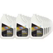CloroxPro&trade; Urine Remover for Stains and Odors Refill 128 fl oz (4 quart) - Bleach-free - Clear - 120 / Pallet