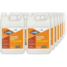 CloroxPro&trade; Total 360 Disinfectant Cleaner 128 fl oz (4 quart) - Translucent - 144 / Pallet
