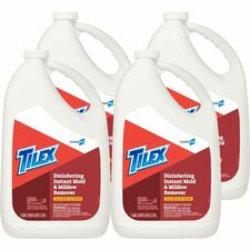 CloroxPro&trade; Tilex Disinfecting Instant Mold and Mildew Remover Refill 128 fl oz (4 quart) - Scrub-free - Clear - 108 / Pallet