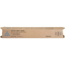 Ricoh Original Laser Toner Cartridge - Cyan - 1 Each 10500 Pages