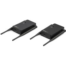 StarTech.com Wireless HDMI Transmitter and Receiver Kit - 656 ft. - 1080p 1 Input Device - 1 Output Device - 656 ft Range - 1 x HDMI In - 1 x HDMI Out - Full HD - 1920 x 1080 - Wireless LAN