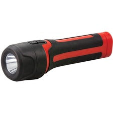 Life+Gear Stormproof Path Light 150 lm Lumen - 4 x AA - Battery, USB - Water Proof, Impact Resistant, Weather Resistant, Slip Resistant - Black, Red - 1 Each