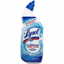 Lysol Hydrogen Peroxide Toilet Cleaner 24 fl oz (0.8 quart) - Ocean Fresh Scent - Recommended For: Soap Scum Remover - Bleach-free, Residue-free - Blue - 1 Each