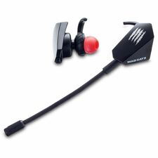 Mad Catz E.S. Pro+ Earbuds Stereo - Mini-phone (3.5mm) - Wired - 20 Hz to 20 kHz - Earbud - Binaural - In-ear - 4.92 ft Cable