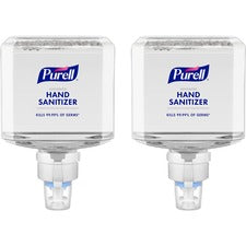 PURELL&reg; Advanced Hand Sanitizer Foam Refill Clean Scent - 1.27 quart - Touchless Dispenser - Kill Germs - Hand - Clear - Dye-free, Bio-based - 2 / Carton