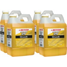 Betco Symplicity FastDraw 26 Citrusuds Pot/Pan Detergent Concentrate - 67.6 fl oz (2.1 quart) - Lemon Scent - Heavy Duty, Spill Proof, Phosphate-free - Yellow - 4 / Carton