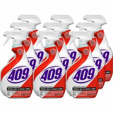 Formula 409 Multi-Surface Cleaner 32 fl oz (1 quart) - Original Scent - Recommended For: Grease Remover - Anti-bacterial, Deodorize, Disinfectant - White, Red Spray Bottle - 9 / Carton