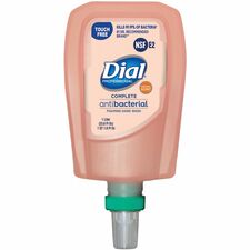 Dial Complete Antibacterial Foaming Hand Wash - FIT Universal Touch-Free Original Scent - 1.06 quart - Touchless Dispenser - Kill Germs - Hand - Moisturizing - Antibacterial - Peach - Non-drying - 3 / Carton