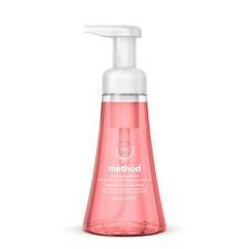 Method Foaming Hand Soap Pink Grapefruit Scent - 10 fl oz - Pump Bottle Dispenser - Hand - Light Pink - Pleasant Scent, Paraben-free, Phthalate-free, Triclosan-free - 6 / Carton
