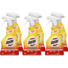 Easy-Off Specialty Kitchen Degreaser For Multipurpose - 16 fl oz (0.5 quart) - Lemon Scent - Recommended For: Stain Remover - Clear - 6 / Carton