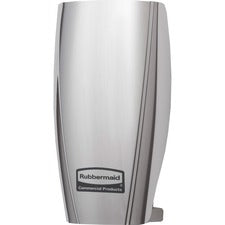 Rubbermaid Commercial TCell Air Freshening Dispenser 90 Day Refill Life - 6000 ftÂ³ Coverage - 12 / Carton - Chrome