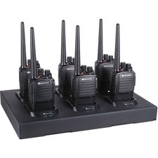 Midland MB400 Business Radio 16 Radio Channels - 142 Total Privacy Codes - 4 W - Low Battery Indicator, Timer, Lightweight - Water Proof, Dust Proof - Lithium Ion (Li-Ion) - Black - 6 / Box