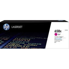 HP 658X (W2003X) Original High Yield Laser Toner Cartridge - Magenta - 1 Each 28000 Pages