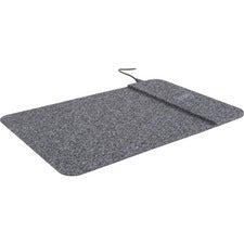 Allsop PowerTrack Wireless Charging Mousepad - (32192) 0.25" Height x 13" Width x 8.75" Depth - Black - Fabric - Mouse - 1 Each
