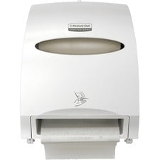 Kimberly-Clark Professional Electronic Touchless Roll Towel Dispenser Touchless Dispenser - 15.8" Height x 12.7" Width x 9.6" Depth - White - Refillable, Jam Resistant, Key Lock - 1 / Carton