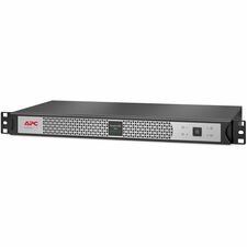 APC by Schneider Electric Smart-UPS 500VA Rack/Floor Mountable UPS 1U Rack-mountable - AVR - 3 Hour Recharge - 2.70 Minute Stand-by - 120 V Input - 120 V AC Output - Sine Wave - Serial Port - 4 x NEMA 5-15R Receptacle(s) - 4 x Battery/Surge Outlet - Smart