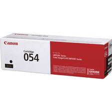Canon 054 Original Laser Toner Cartridge - Black - 1 Each 1500 Pages