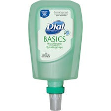 Dial FIT Refill Basics Foam Handwash Honeysuckle Scent - 1.06 quart - Hand - Moisturizing - Antibacterial - Green - 3 / Carton