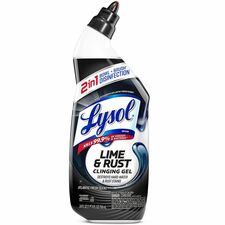 Lysol Lime/Rust Toilet Bowl Cleaner 24 fl oz (0.8 quart) - Atlantic Fresh Scent - Blue - 1 Each