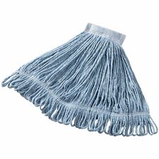 Rubbermaid Commercial 5" Headband Blend Wet Mop Cotton, Synthetic Yarn - 6 / Carton