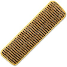 Rubbermaid Commercial HYGEN 18" Super Scrubber Wet Pad 18" Width - MicroFiber, Polypropylene - 6 / Carton