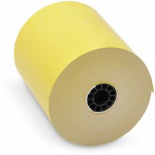 ICONEX Thermal Receipt Paper Roll 3 1/8" x 230 ft - Yellow - 50 / Carton