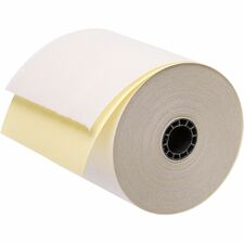 ICONEX 3" Carbonless POS Receipt Roll 3" x 90 ft - White - 50 / Carton