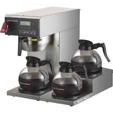 Coffee Pro 3-burner Commercial Brewer Coffee Stainless Steel Body