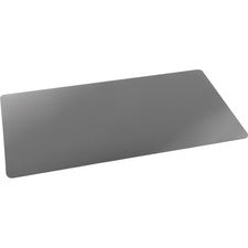 Artistic Rhinolin II Antimicrobial Writing Pad Desk Mat 36" Width x 20" Length - Gray