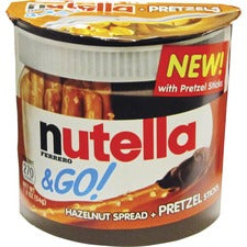 Nutella & GO Hazelnut Spread & Pretzels 1.80 oz - 12 / Box
