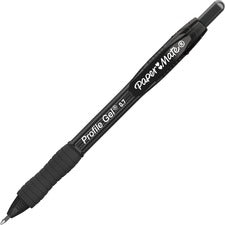 Paper Mate Profile Gel 0.7mm Retractable Pen 0.7 mm Pen Point - Retractable - Black Ink - 36 / Box