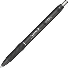 Sharpie S-Gel Pens 0.7 mm Pen Point - Retractable - Black Ink - Gel-based - 36 / Box