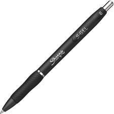 Sharpie S-Gel Pens 1 mm Pen Point - Retractable - Black Ink - Gel-based - 36 / Box