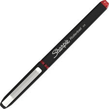 Sharpie Rollerball Pens 0.5 mm Fine Needle Pen Point - Red Ink - Red Barrel - 1 Dozen