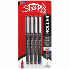 Sharpie Rollerball Pens 0.5 mm Pen Point - 4 / Pack