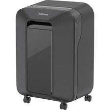 Fellowes Powershred LX200 Micro Cut Shredder Micro Cut - 12 Per Pass - for shredding Paper, Paper Clip, Credit Card, Staples - 0.156" x 0.500" Shred Size - P-4 - 9 ft/min - 9" Throat - 10 Minute Run Time - 6 gal Wastebin Capacity - Black