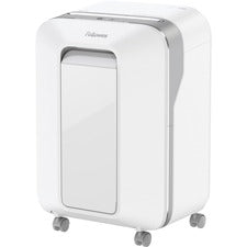 Fellowes Powershred LX200 100% Jam Proof Micro-cut Shredder Continuous Shredder - Micro Cut - 12 Per Pass - for shredding Paper, Paper Clip, Credit Card, Staples, Junk Mail - 0.156" x 0.500" Shred Size - P-4 - 10 Minute Run Time - 15 Minute Cool Down Time