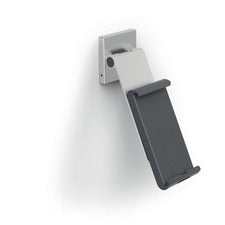 DURABLE Tablet Holder Pro Mount (Fits 7-13" Tablets) 2.5" Height x 3.1" Width x 10.6" Depth - Steel, Aluminum, ABS - Metallic Silver - 1 Each